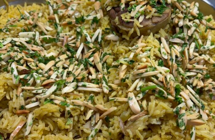 Arabic Rice with Lamb